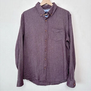 Ben Sherman Mens Large  Button Long Sleeve Shirt